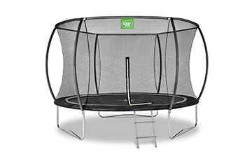 Black trampoline