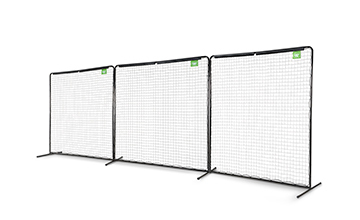 EXIT backstoppers for a safe playing area