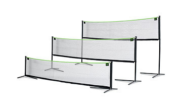 Volleyball net for the garden