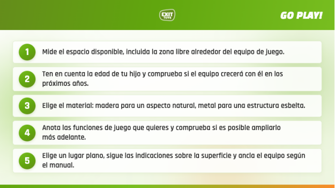 &iquest;Qu&eacute; juego infantil encaja con tu jard&iacute;n? | EXIT Toys