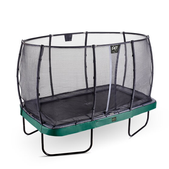 Cama elástica EXIT Elegant Premium conjunto completo 214x366cm, color verde