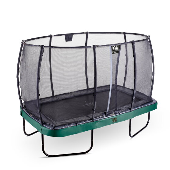 Cama elástica EXIT Elegant Premium conjunto completo 244x427cm, color verde