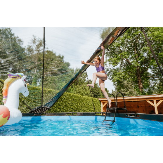 Cúpula de piscina EXIT ECO ø427cm - también para Intex/Bestway - universal