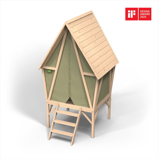 Casita infantil Yuki 300 con tobog&aacute;n de EXIT Toys