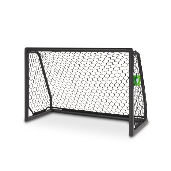 Portería de fútbol de aluminio EXIT Scala 120x80cm, color negro
