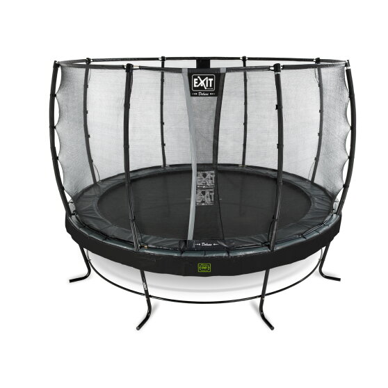 Cama elástica EXIT Elegant Premium conjunto completo ø366cm, color negro
