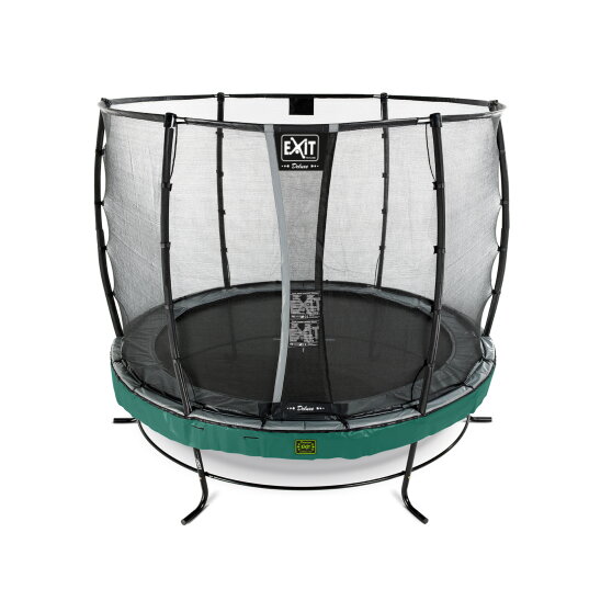 Cama elástica EXIT Elegant Premium conjunto completo ø253cm, color verde
