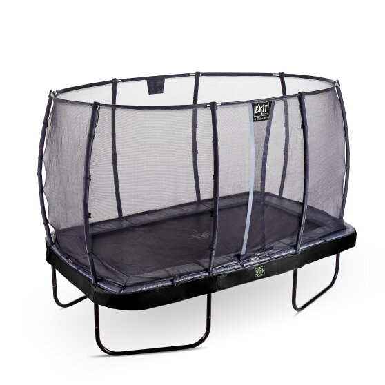 Cama elástica EXIT Elegant Premium conjunto completo 244x427cm, color negro