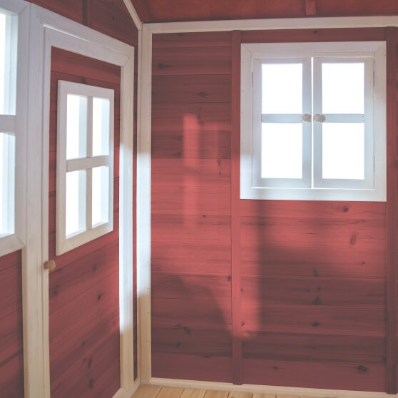 EXIT Loft 500 wooden playhouse - red