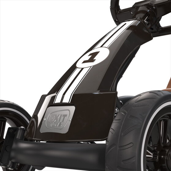 EXIT Foxy kart para ni&ntilde;os negro | kart de pedales a partir de 2 a&ntilde;os