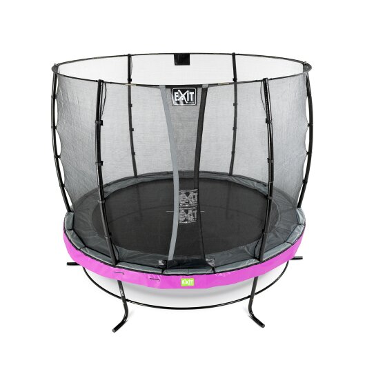 EXIT Elegant trampoline ø305cm with Economy safetynet - purple