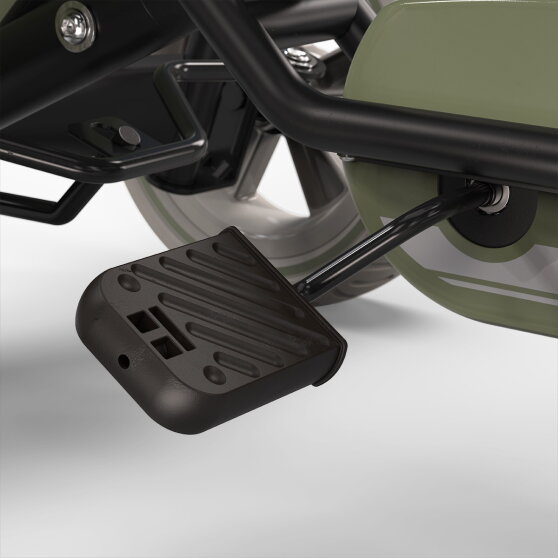 EXIT Foxy kart para ni&ntilde;os verde | kart de pedales a partir de 2 a&ntilde;os