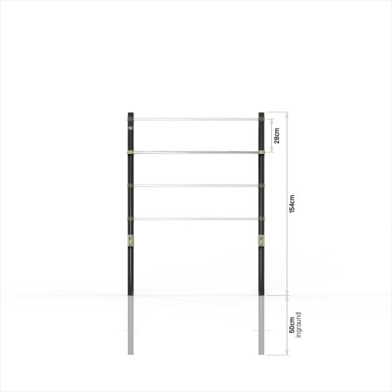 Barra de gimnasia EXIT Ivy