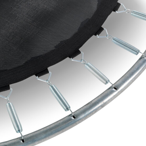 Cama elástica enterrada deportiva EXIT Silhouette ø305cm, color negro