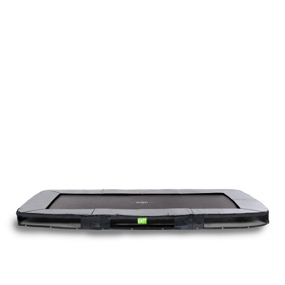 Cama elástica enterrada deportiva EXIT Elegant Premium 244x427cm, color negro