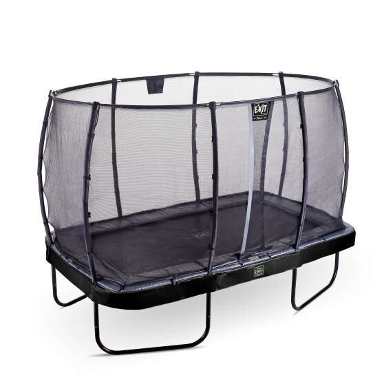 Cama elástica EXIT Elegant Premium conjunto completo 214x366cm, color negro