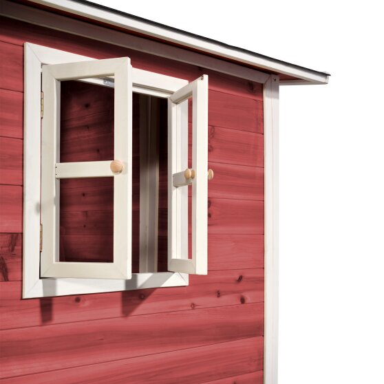EXIT Loft 500 wooden playhouse - red