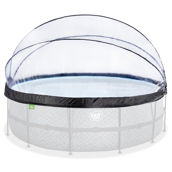 Cúpula de piscina EXIT ECO ø450cm - también para Intex/Bestway - universal