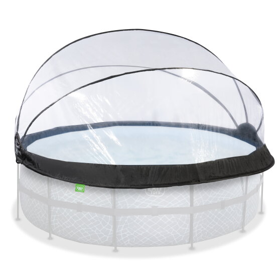 Cúpula de piscina EXIT ECO ø427cm - también para Intex/Bestway - universal