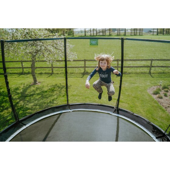 EXIT Allure Premium trampoline ø366cm - black