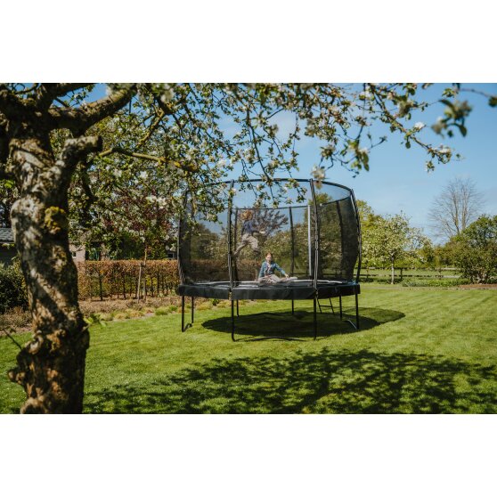 EXIT Allure Classic trampoline ø427cm - green
