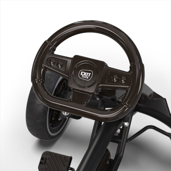 EXIT Foxy kart para ni&ntilde;os negro | kart de pedales a partir de 2 a&ntilde;os