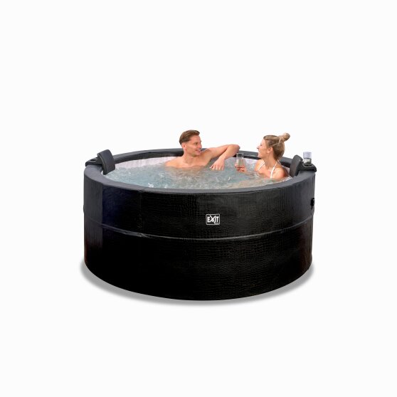 EXIT head rest and cup holder set for the Leather Premium spa