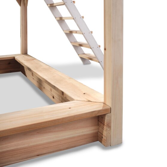 EXIT Loft 500 wooden playhouse - red