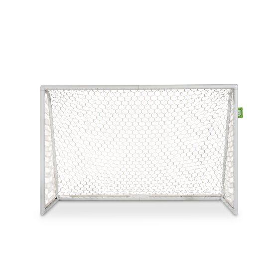 Portería de fútbol de aluminio EXIT Scala 180x120cm, color blanco