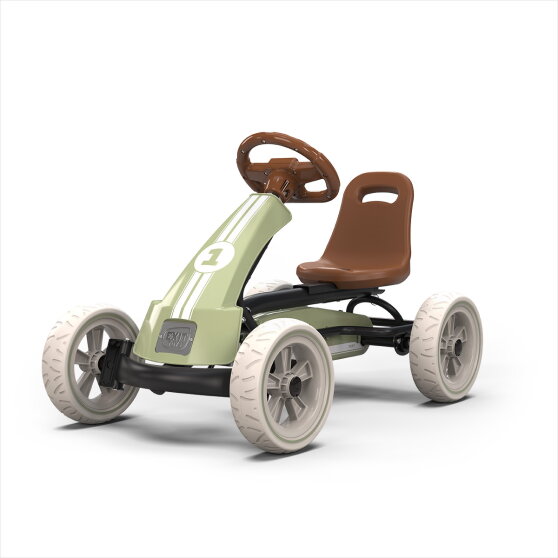 EXIT Foxy kart para ni&ntilde;os verde | kart de pedales a partir de 2 a&ntilde;os