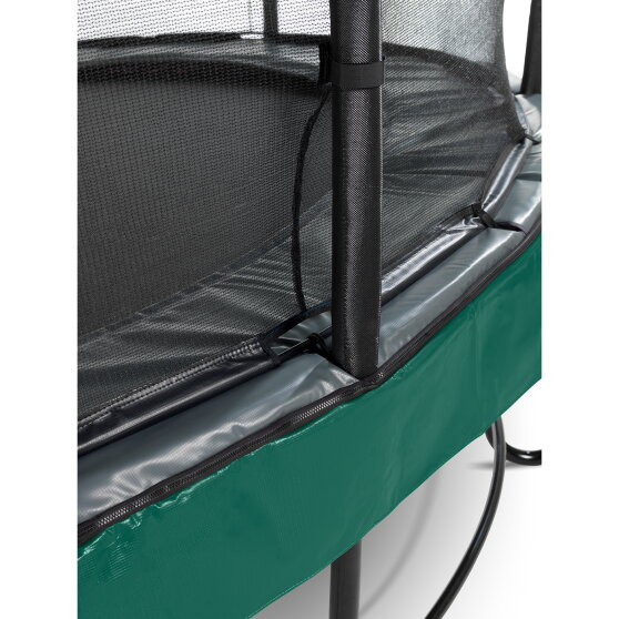 Cama elástica EXIT Elegant Premium conjunto completo ø253cm, color verde