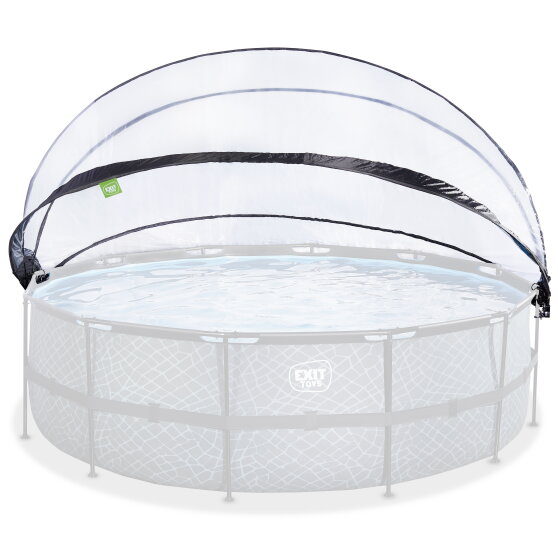 Cúpula de piscina EXIT ECO ø450cm - también para Intex/Bestway - universal