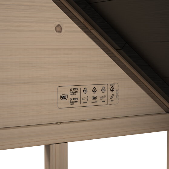 Casita infantil de madera EXIT Panorama 100