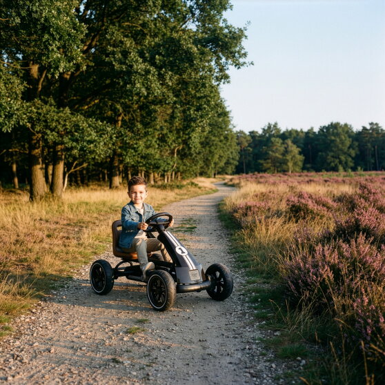 EXIT Foxy kart para ni&ntilde;os negro | kart de pedales a partir de 2 a&ntilde;os