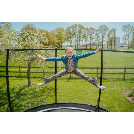 EXIT Allure Classic trampoline ø427cm - green
