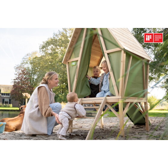 Casita infantil Yuki 300 con tobogán de EXIT Toys