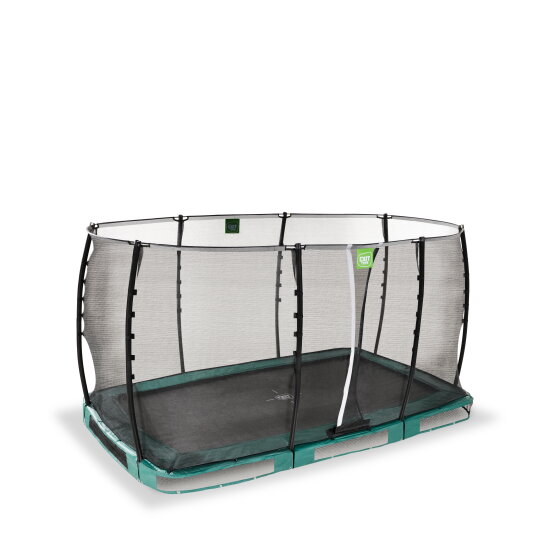 EXIT Allure Classic ground trampoline 214x366cm - green