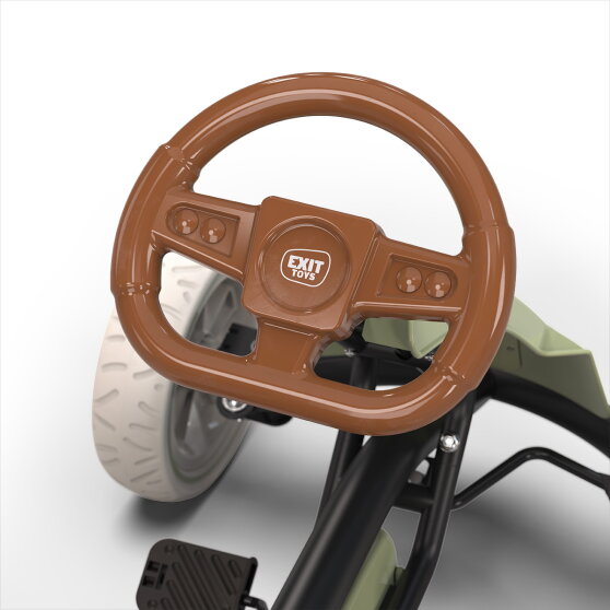 EXIT Foxy kart para ni&ntilde;os verde | kart de pedales a partir de 2 a&ntilde;os