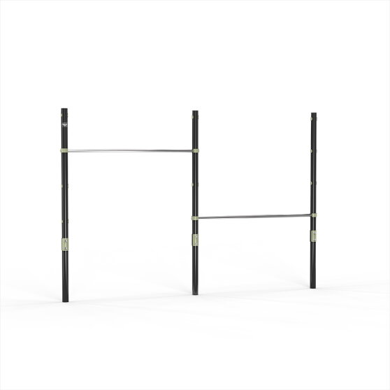 Barra de gimnasia doble EXIT Ivy