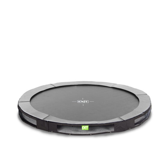 EXIT Elegant Premium ground sports trampoline ø305cm - black