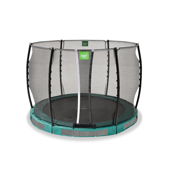 Cama el&aacute;stica enterrada EXIT Allure Classic &oslash;305cm, color verde