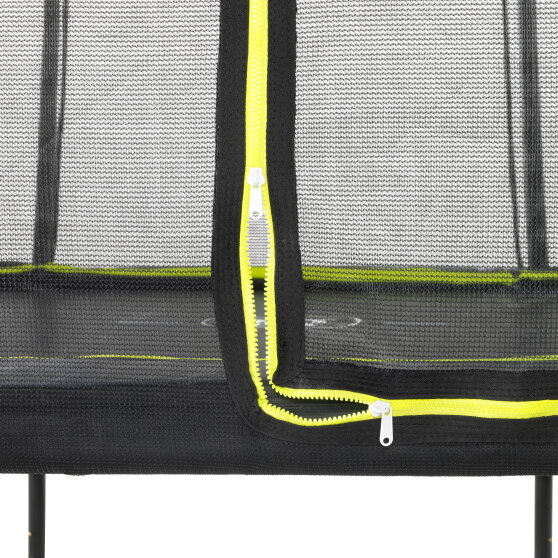 Cama elástica EXIT Silhouette ø244cm, color negro