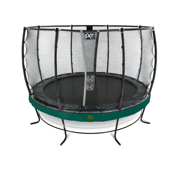 Cama elástica EXIT Elegant Premium conjunto completo ø366cm, color verde