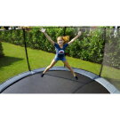 EXIT Elegant ground trampoline ø305cm with Economy safety net - black