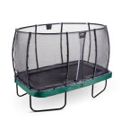 Cama elástica EXIT Elegant Premium conjunto completo 214x366cm, color verde