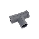 Pie para pata central EXIT para piscina con estructura 300x200x65cm - gris