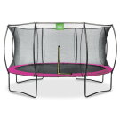 Cama elástica EXIT Silhouette ø427cm, color rosa