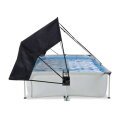 Piscina EXIT Soft Grey 300x200x65cm con bomba de depuraci&oacute;n y toldo, color gris