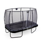 Cama elástica EXIT Elegant Premium conjunto completo 244x427cm, color negro