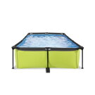 Piscina EXIT Lime 300x200x65cm con bomba de depuración, color verde